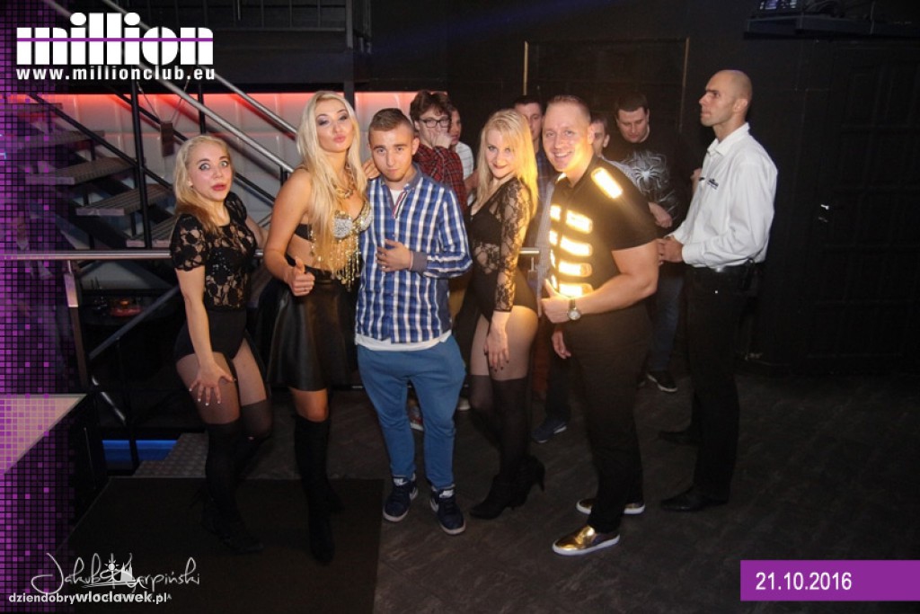 Piątek 21.10 w Million Club