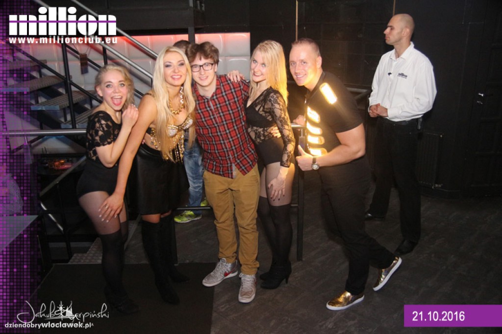 Piątek 21.10 w Million Club