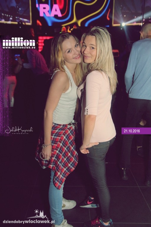 Piątek 21.10 w Million Club