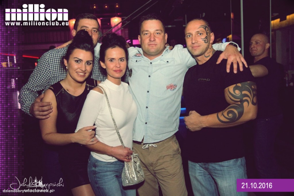 Piątek 21.10 w Million Club