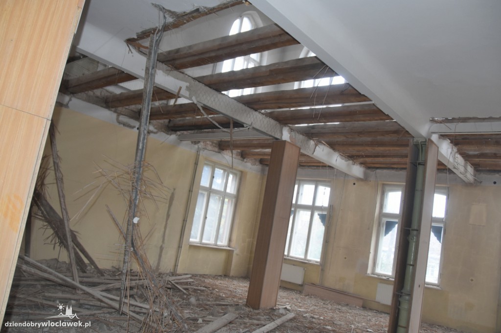Remont zabytkowego  budynku LZK