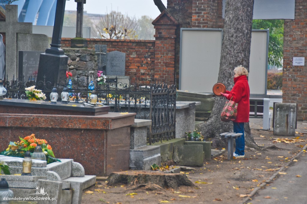 Włocławianie porządkują groby