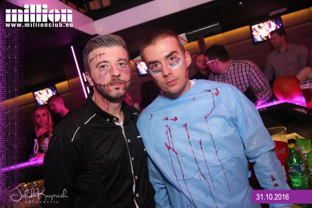 Halloweenowa impreza w Millionie