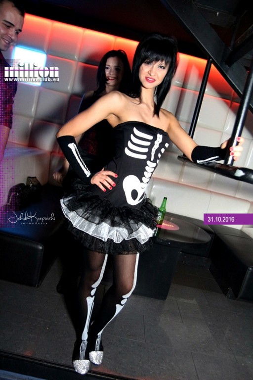 Halloweenowa impreza w Millionie