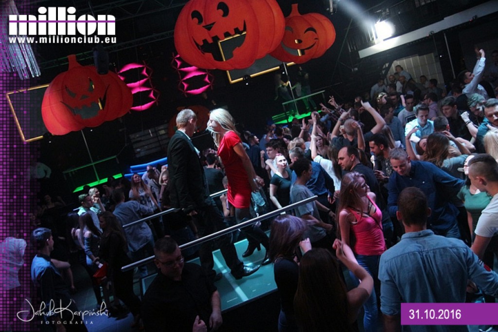 Halloweenowa impreza w Millionie