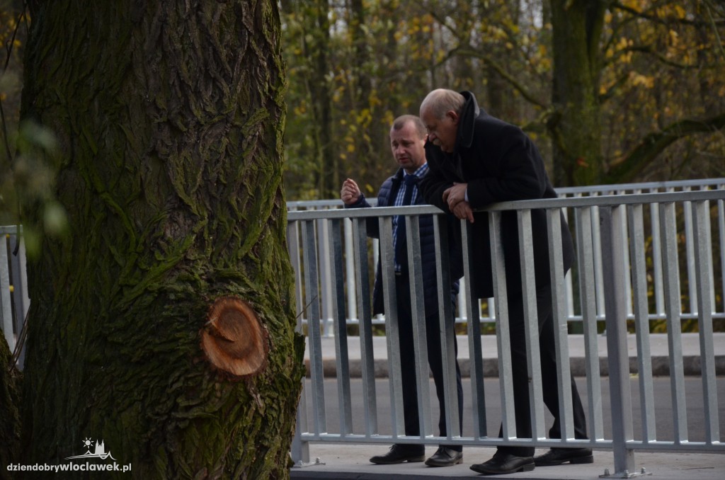 Otwarcie mostu na Zgłowiączce w Lubrańcu
