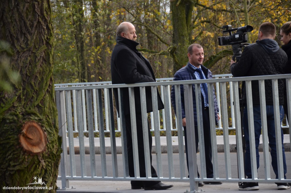 Otwarcie mostu na Zgłowiączce w Lubrańcu