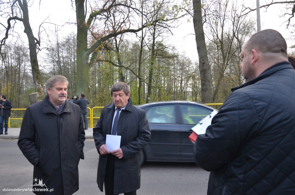 Otwarcie mostu na Zgłowiączce w Lubrańcu