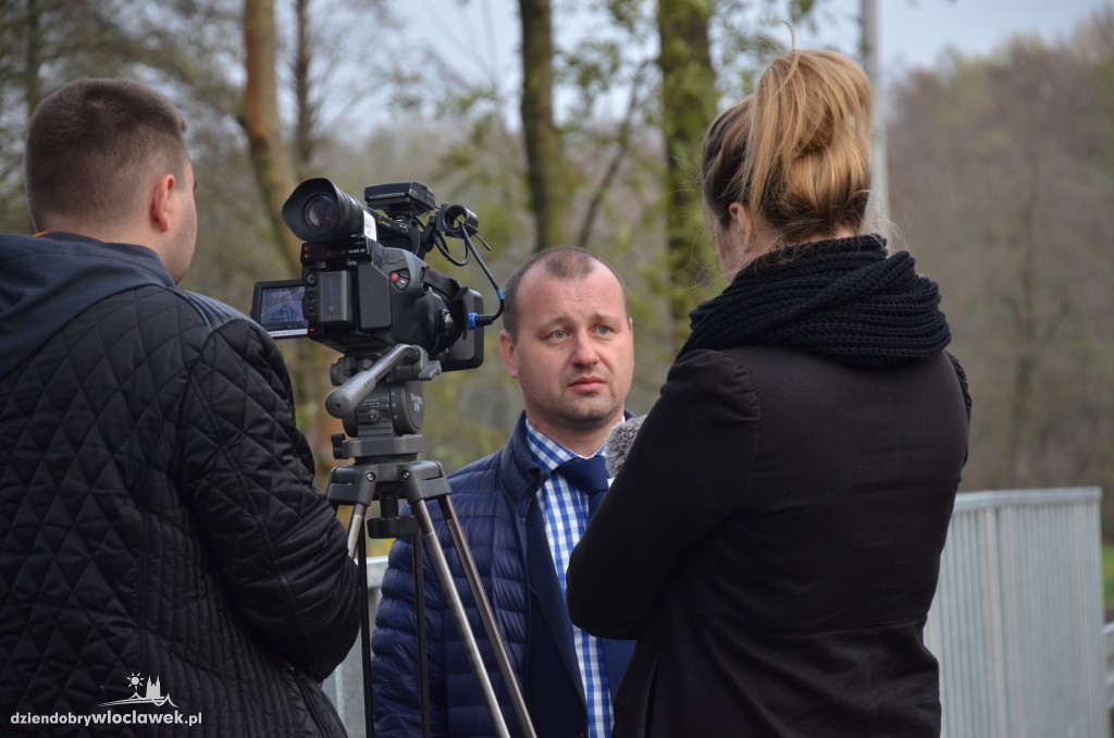 Otwarcie mostu na Zgłowiączce w Lubrańcu