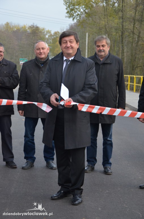 Otwarcie mostu na Zgłowiączce w Lubrańcu