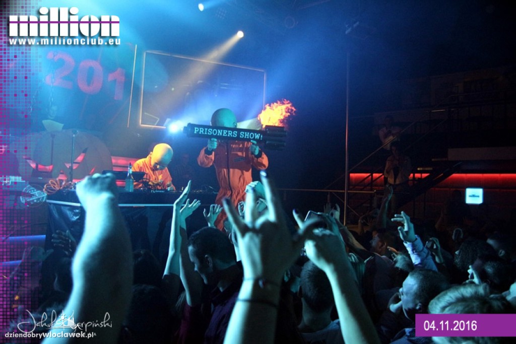 Otrzęsiny & Prisoners Show w Millionie