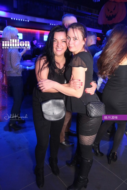 Sobotnia noc w klubie Million