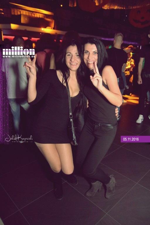 Sobotnia noc w klubie Million