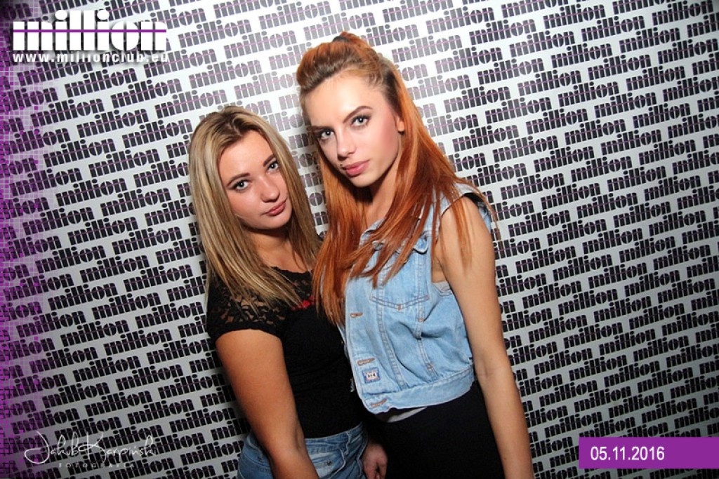 Sobotnia noc w klubie Million