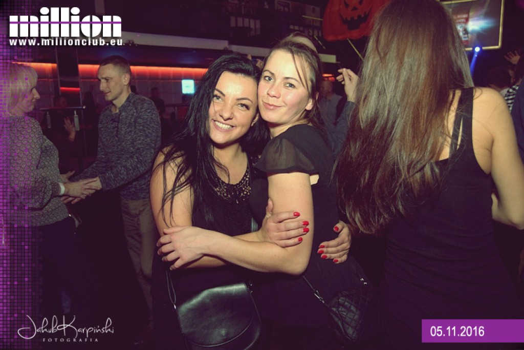 Sobotnia noc w klubie Million