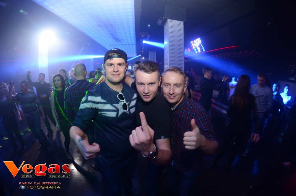 Sobotnia impreza w klubie Vegas