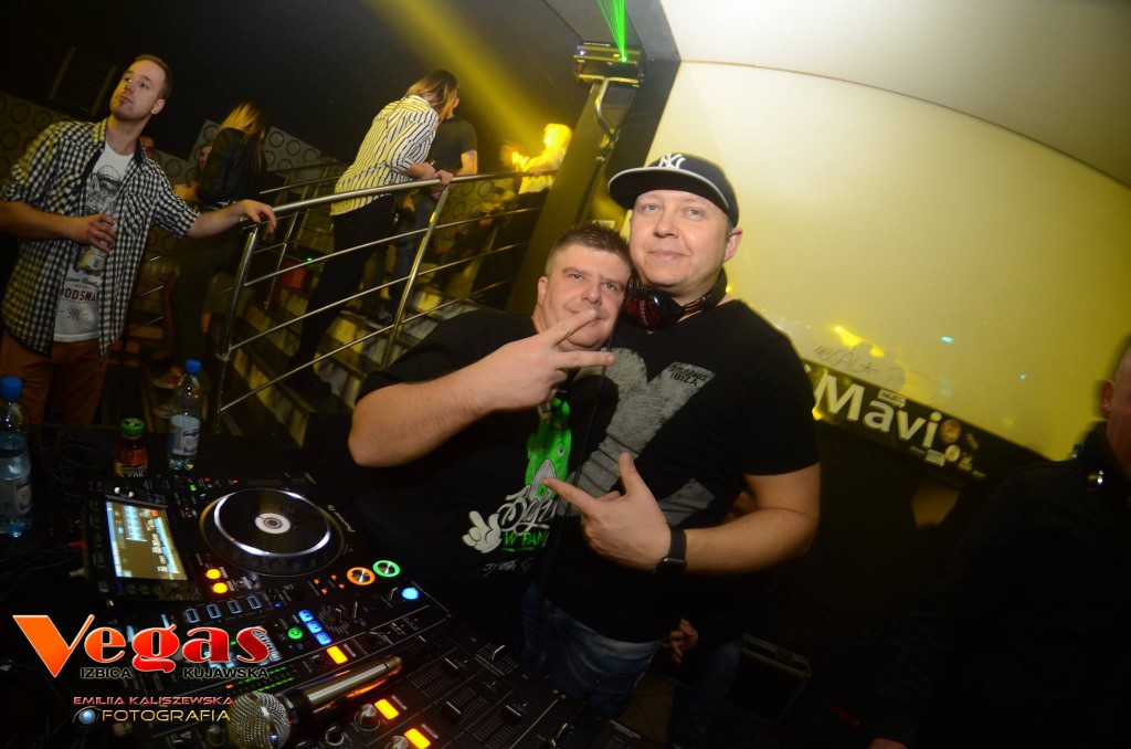 Sobotnia impreza w klubie Vegas