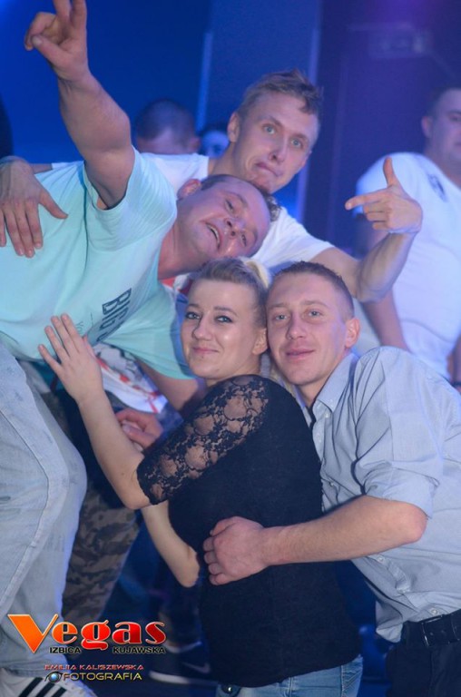 Sobotnia impreza w klubie Vegas