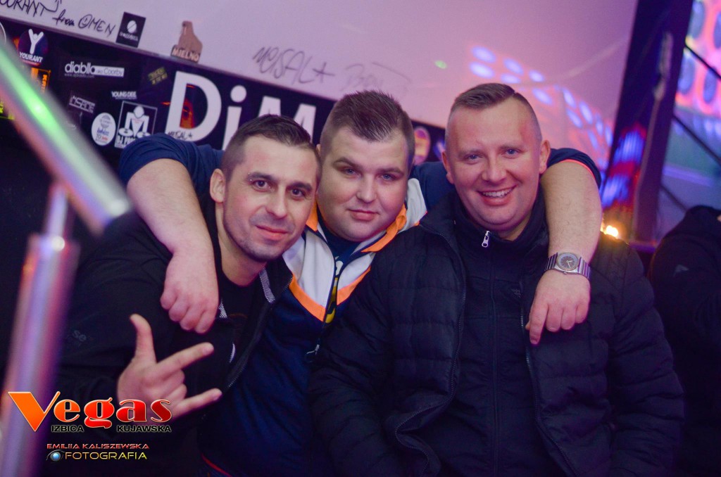 Sobotnia impreza w klubie Vegas