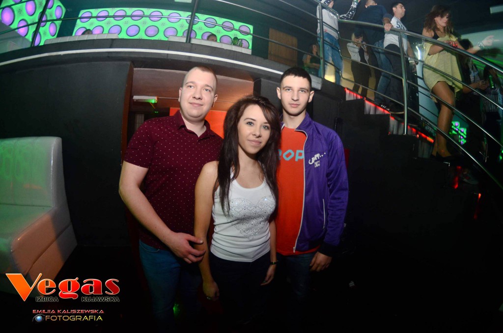 Sobotnia impreza w klubie Vegas