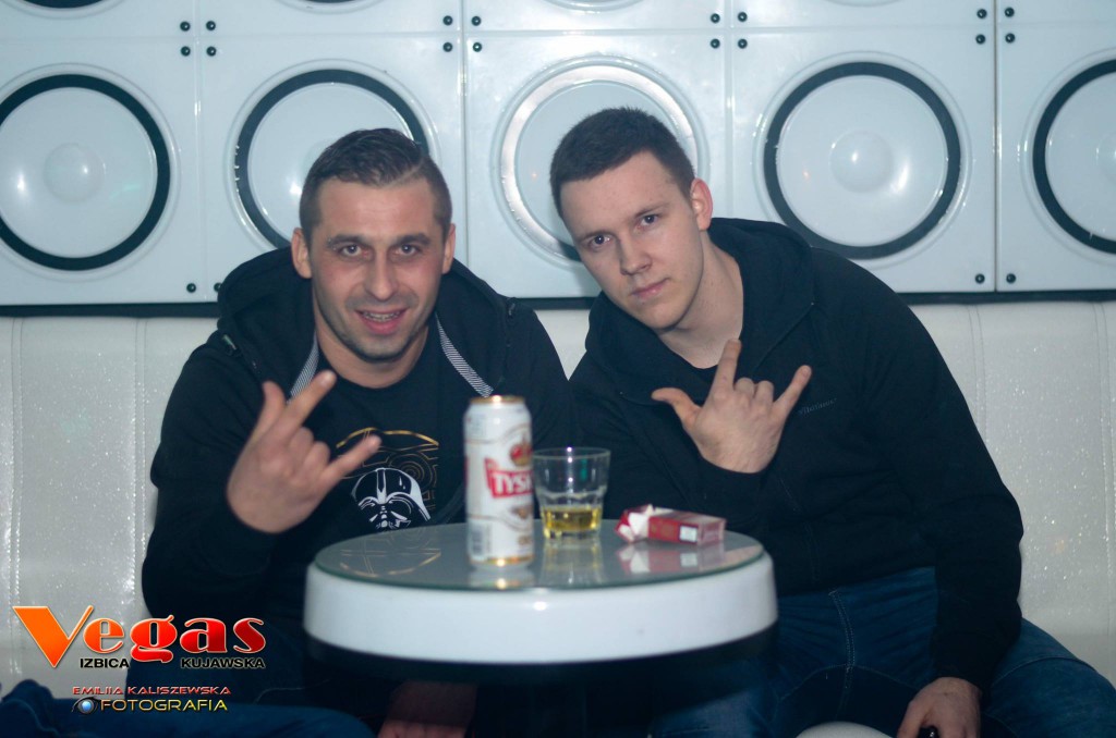 Sobotnia impreza w klubie Vegas