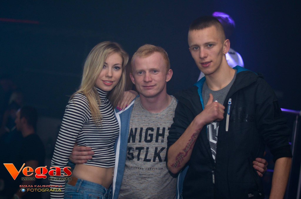 Sobotnia impreza w klubie Vegas