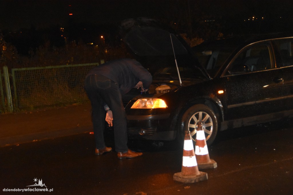 Kolizja na moście stalowym
