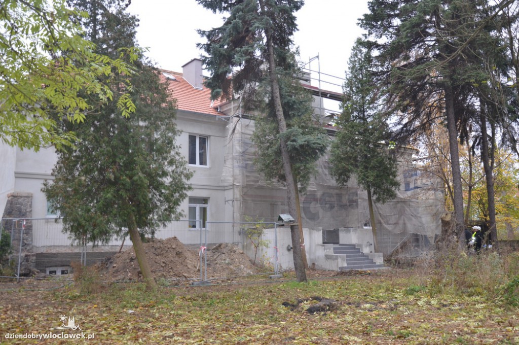 Remont pałacyku Jurgaszki