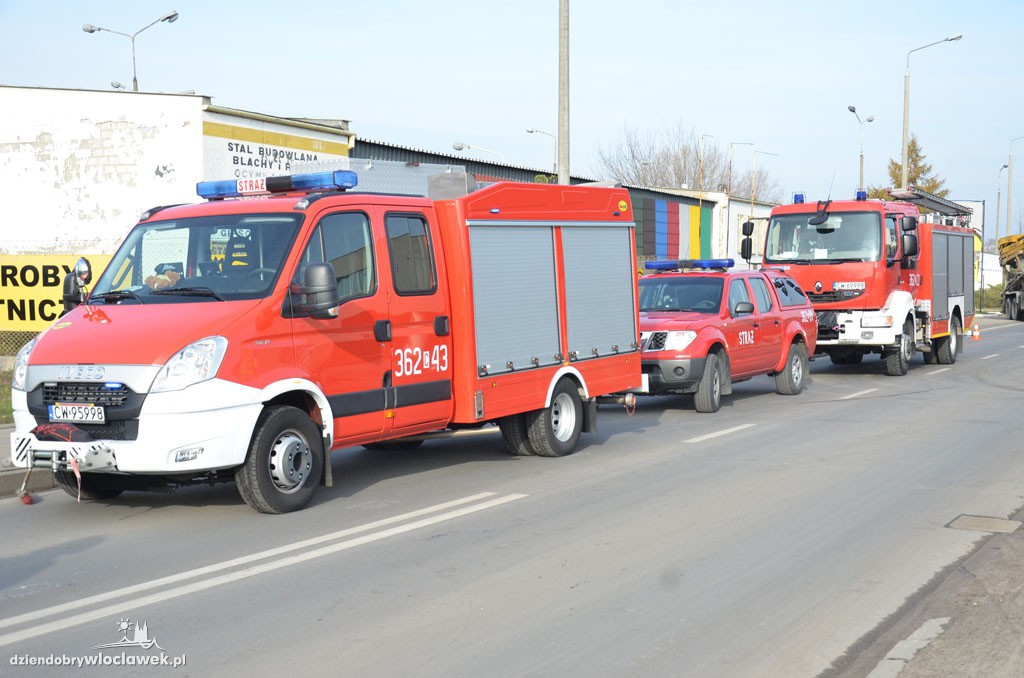 Wypadek z udziałem 3 aut na ul. Zielnej