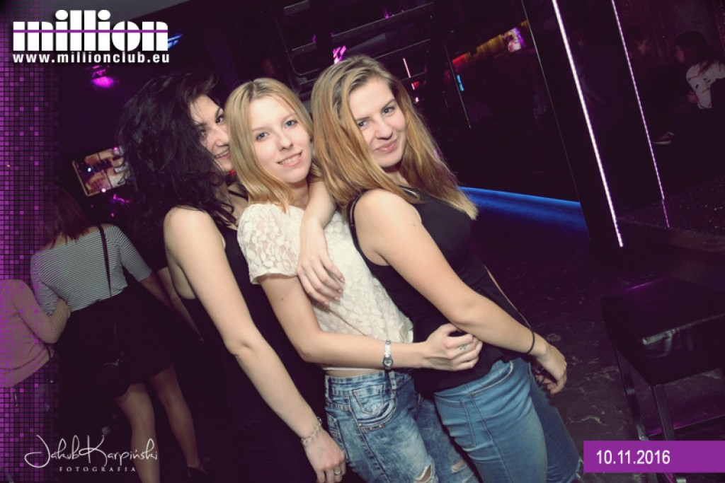 Piątkowa impreza w klubie Milion