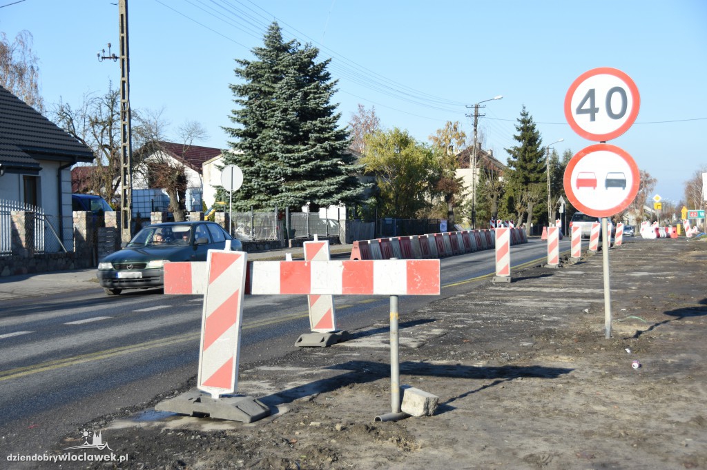 Remont skrzyżowania na DK 62