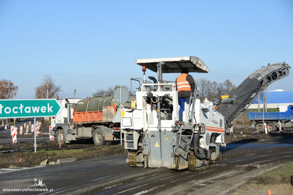 Remont skrzyżowania na DK 62