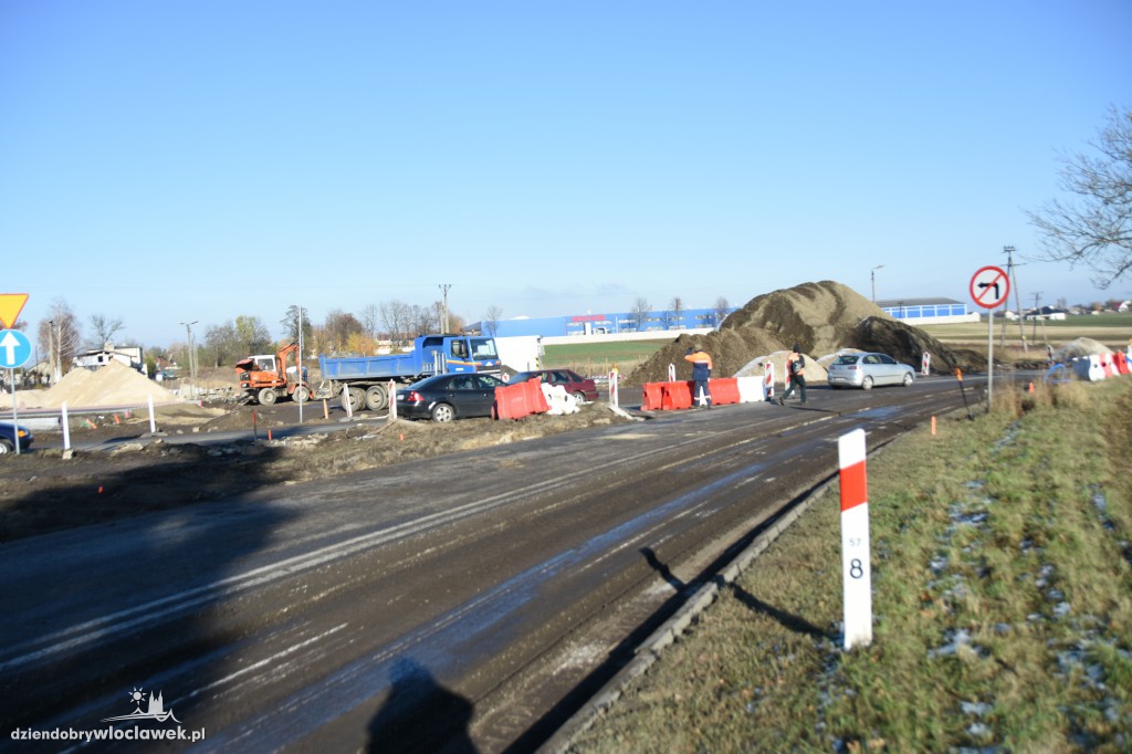 Remont skrzyżowania na DK 62