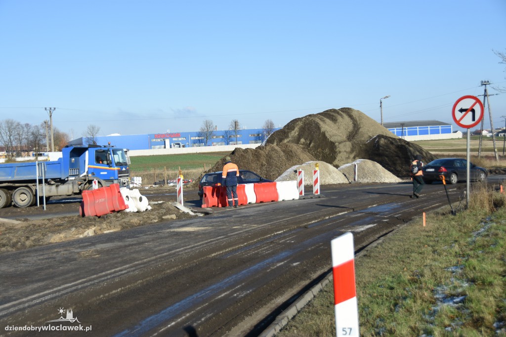 Remont skrzyżowania na DK 62
