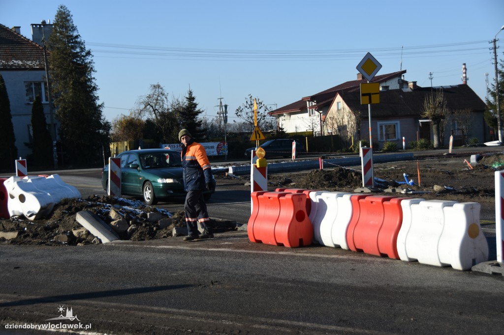 Remont skrzyżowania na DK 62