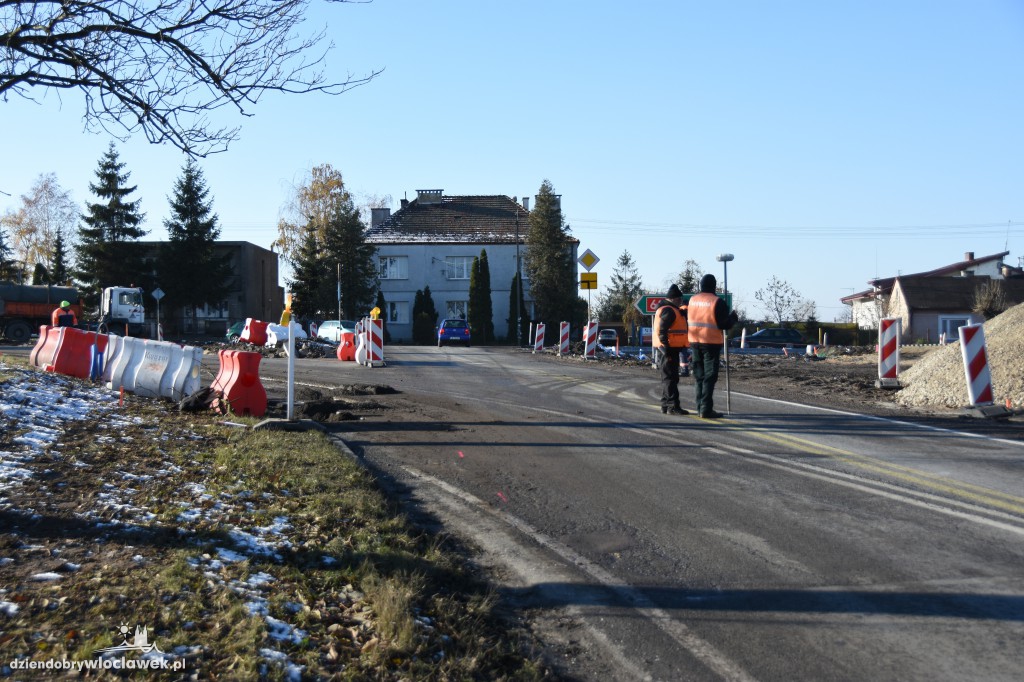 Remont skrzyżowania na DK 62