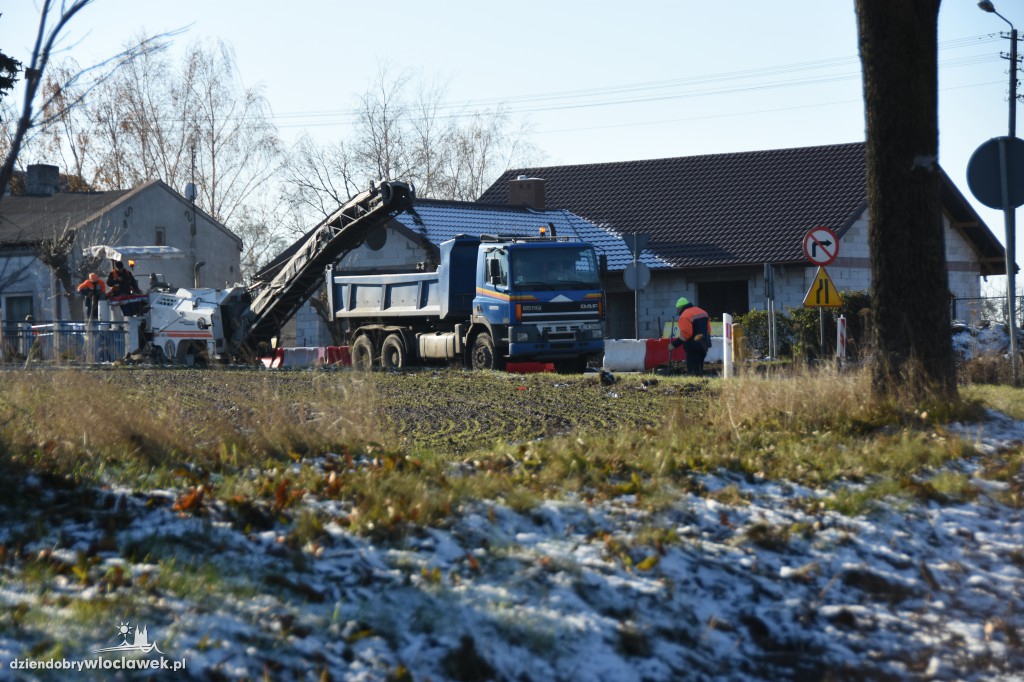 Remont skrzyżowania na DK 62
