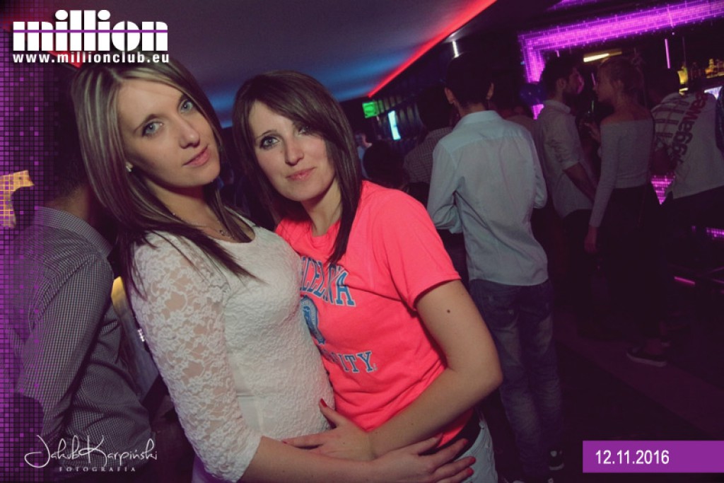 Sobotnia impreza w klubie Million