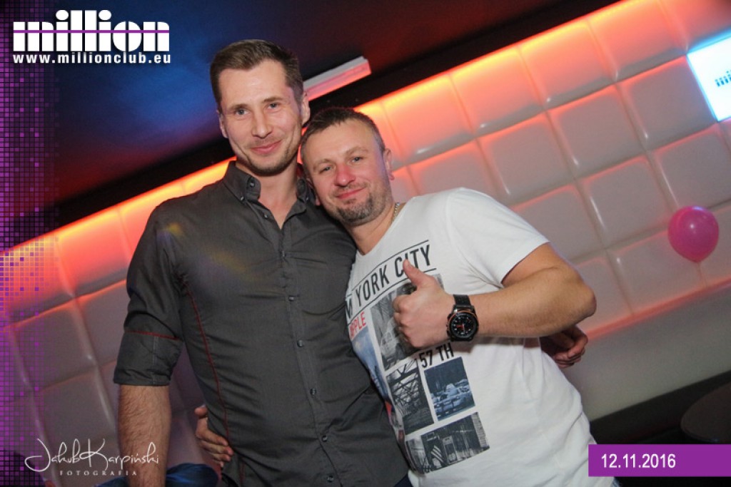 Sobotnia impreza w klubie Million
