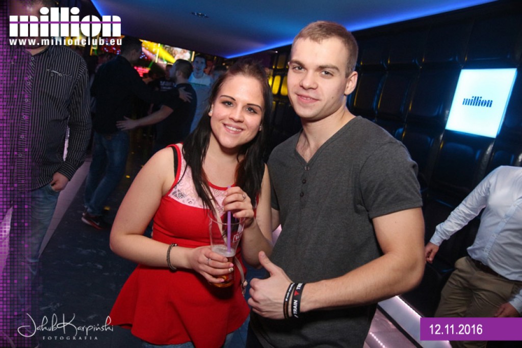Sobotnia impreza w klubie Million