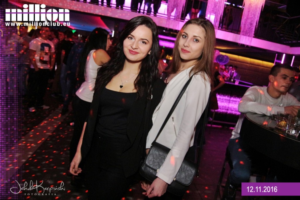Sobotnia impreza w klubie Million