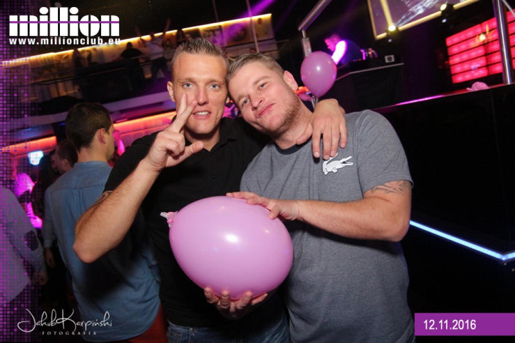 Sobotnia impreza w klubie Million