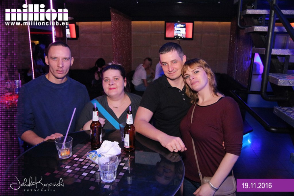 Sobotnia impreza w klubie Million