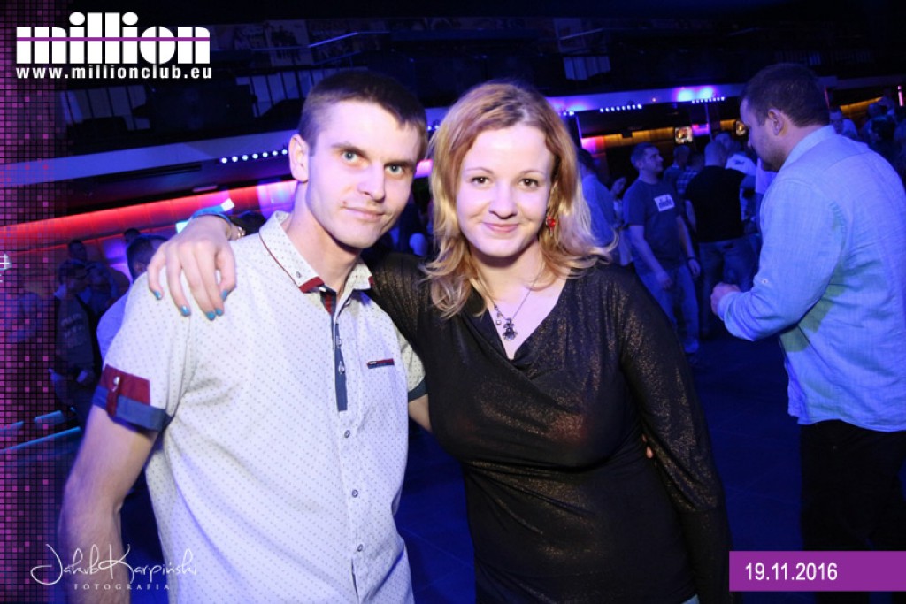 Sobotnia impreza w klubie Million