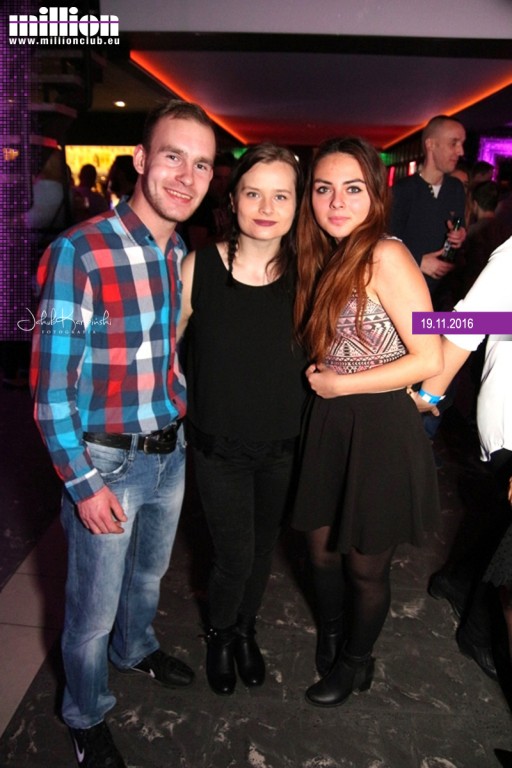 Sobotnia impreza w klubie Million