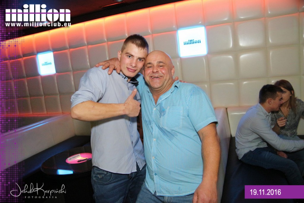 Sobotnia impreza w klubie Million