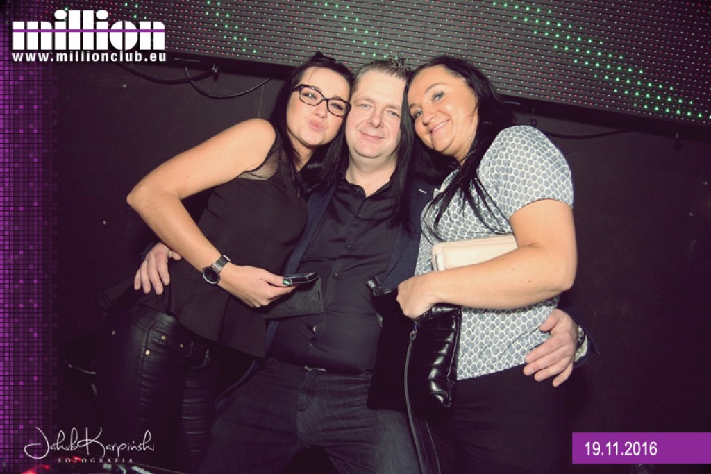 Sobotnia impreza w klubie Million