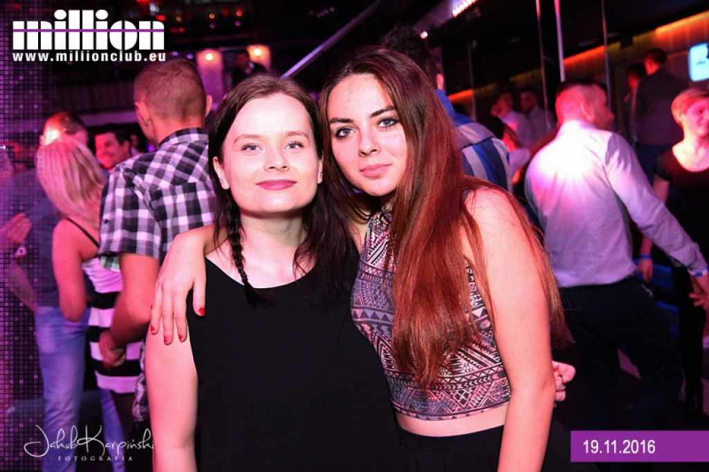 Sobotnia impreza w klubie Million