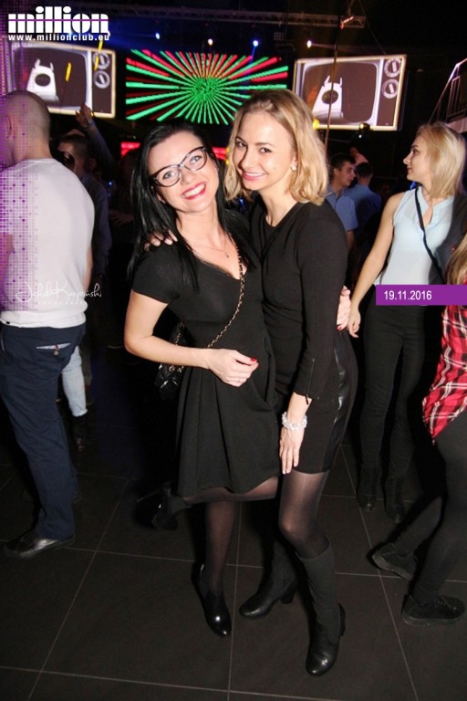 Sobotnia impreza w klubie Million