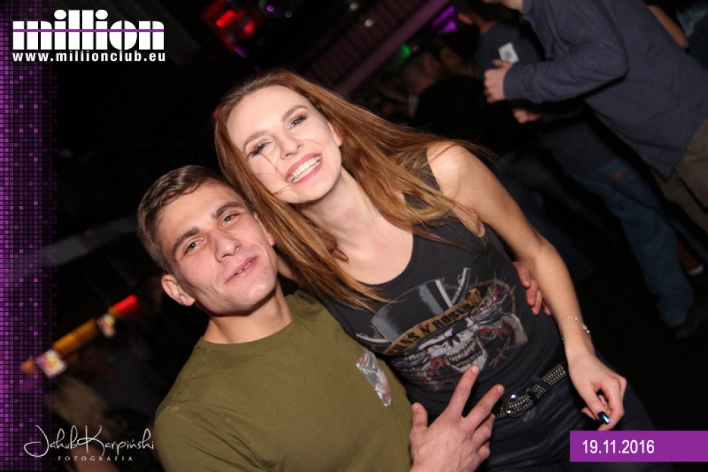 Sobotnia impreza w klubie Million